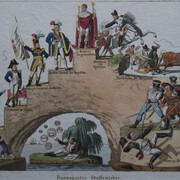 Buonaparte Stuffenjahre, 19th Century, Print © The Bowes Museum