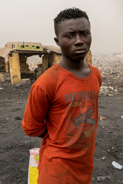 «Agbogbloshie 375». Fotografía: Willy Castellanos