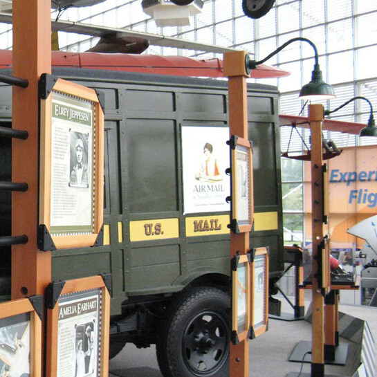 Via Air Mail: America Takes Flight. Courtesy of The Museum of Flight