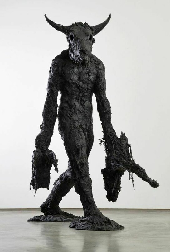 Nicola Hicks, Banker II, 2009, bronze, edition 3, 79 x 37 x 63 inches, © Nicola Hicks, courtesy of Flowers Gallery