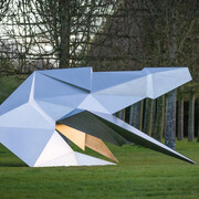 Lynn Chadwick at Houghton Hall, exhibition view. Courtesy of Pangolin London