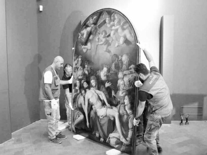Comment un tableau réalisé pour le Palazzo Vecchio de Florence peut-il se retrouver à Besançon dès le XVIème siècle ? 