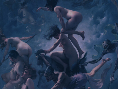 Luis Ricardo Falero, Witches going to their Sabbath