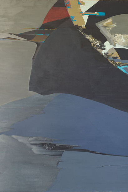 Dorothy Hood, Clouds (detail), 1970. Courtesy of Menil