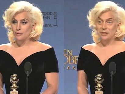 Tecnologia deep fake sendo utilizada no rosto de Lady Gaga