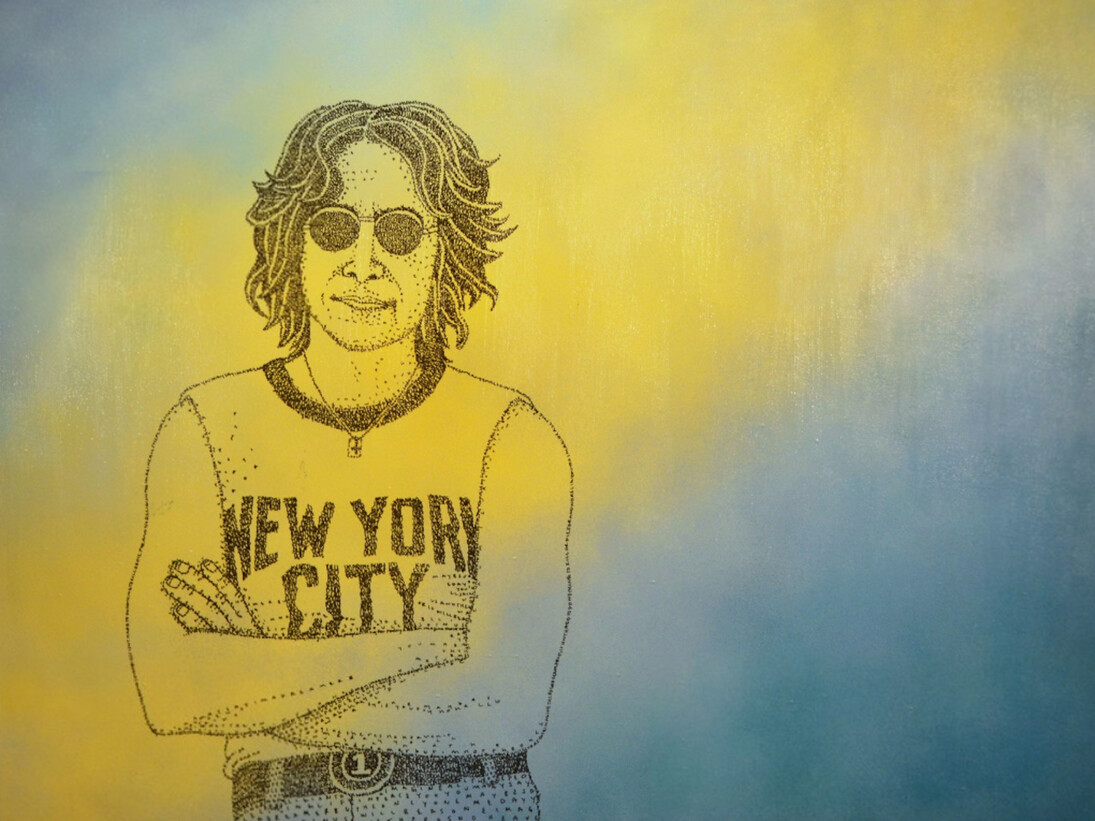 Kira Lee, John Lennon (NYC), 2016. Courtesy of ACA Galleries