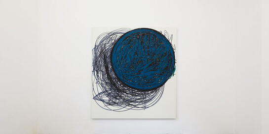 Otto Zitko, Exhibition view. Courtesy of Gallery Elisabeth & Klaus Thoman