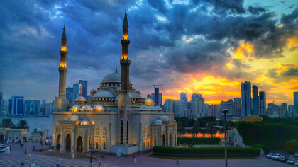 Noor Mosque Sharjah, United Arab Emirates