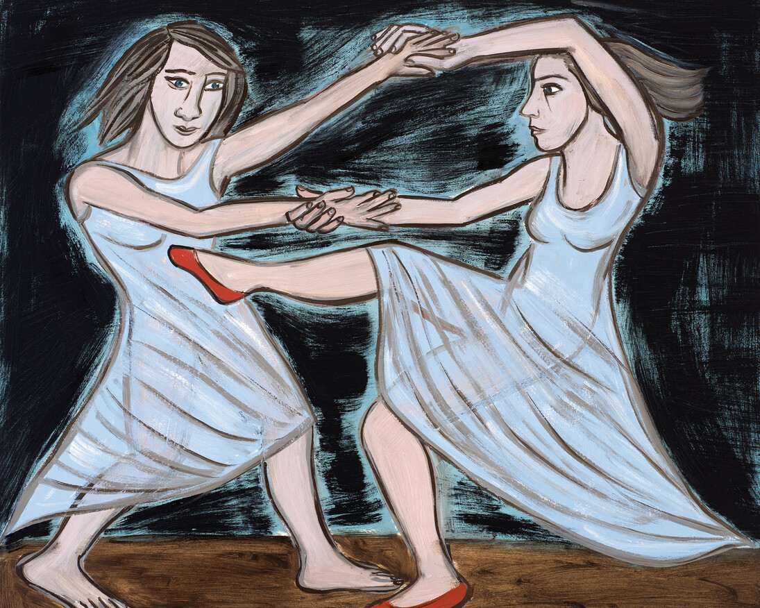 Cooper Eileen_Dancing in Limbo. Courtesy of Eileen Cooper and The Fine Art Society.