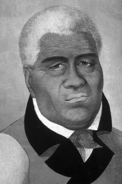 Kamehameha I (Hawaiian pronunciation: [kəmehəˈmɛhə]; Kalani Paiʻea Wohi o Kaleikini Kealiʻikui Kamehameha o ʻIolani i Kaiwikapu Kauʻi Ka Liholiho Kūnuiākea; c. 1736 – May 8 or 14, 1819), commonly known as Kamehameha the Great, was the conqueror and first ruler of the Kingdom of Hawaiʻi
