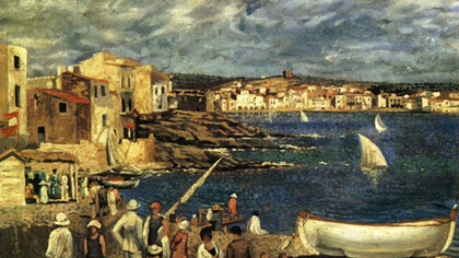“Playa de Llaner en Cadaqués”. Salvador Dalí