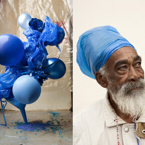 Lorenzo Vitturi, Plastic Blue #1 & 2 from the series Dalston Anatomy, 2013, © Lorenzo Vitturi, Courtesy of the artist