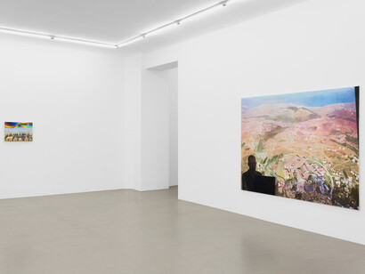 Lin Olschowka, Brother wolf, ausstellungsansicht. Mit freundlicher genehmigung von Meyer Riegger
