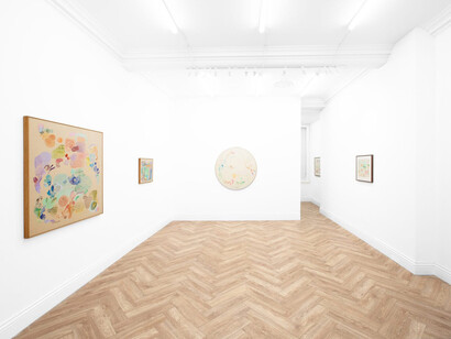 Judy Dolnick, Abstractions, exhibition view. Courtesy of Huxley-Parlour