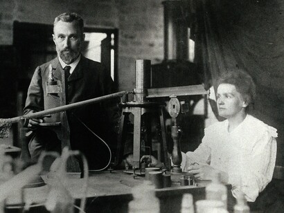 Pierre y Marie Curie