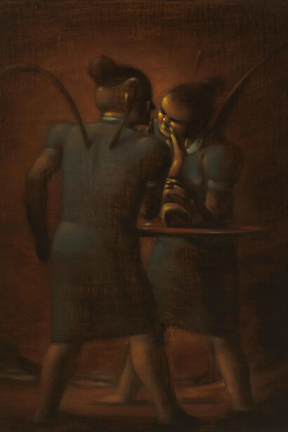 Fan Jing, Dinner for three, 2024. Courtesy of HdM Gallery