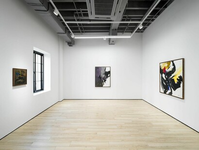 Jean Miotte, Return to China, exhibition view. Courtesy of Almine Rech 