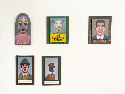 Craigie Harper, In last place, exhibition view. Courtesy of Court Tree Collective