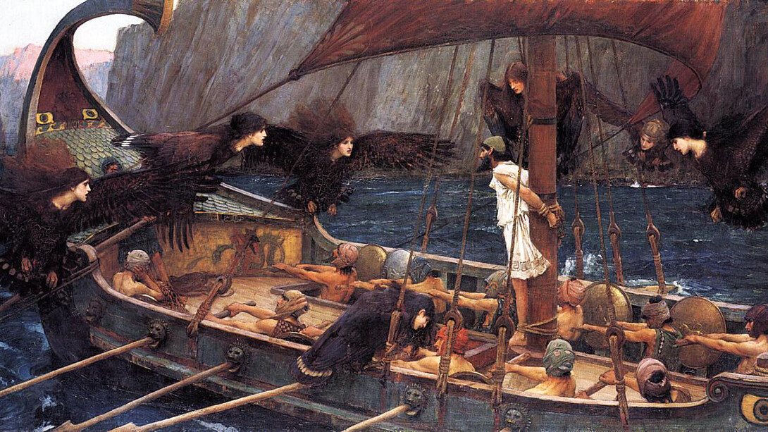 "Ulises y las sirenas", John William Waterhouse, 1891. Como Odiseo, la sociedad actual se enfrenta a un nuevo canto de sirena, pero que está en nuestro bolsillo en todo momento