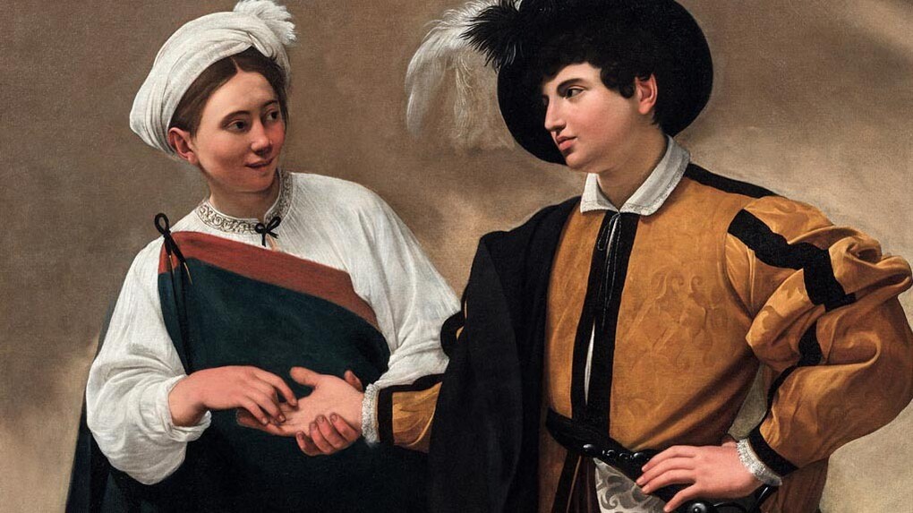 Michelangelo Merisi detto il Caravaggio. La Buona Ventura