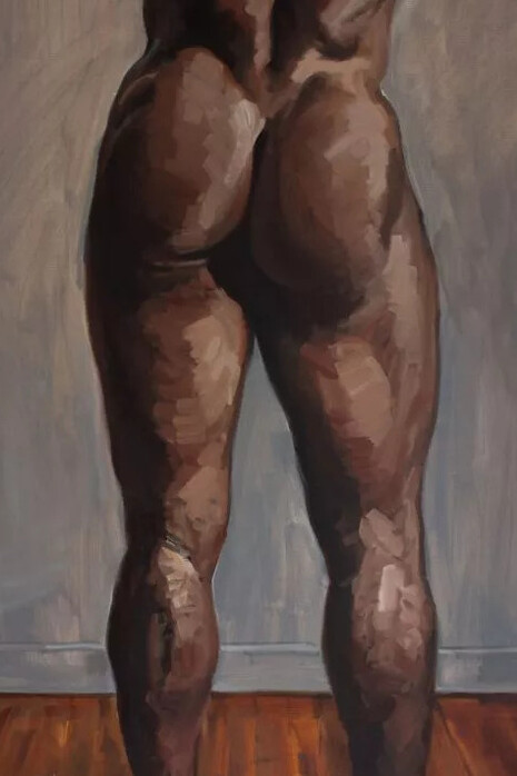 John MacConnell, Diptych no. 1, part 2 (detail), 2024. Courtesy of Childs Gallery