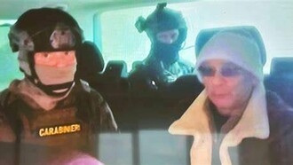 Momento della cattura del latitante di Cosa Nostra Matteo Messina Denaro ad opera dei Carabinieri del Ros