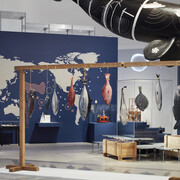Expedition to the world's oceans, exhibition view. Courtesy of Bundeskunsthalle