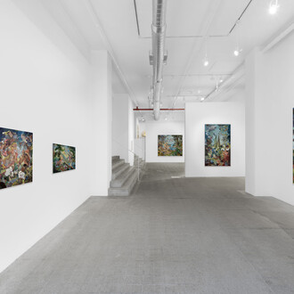 Eric Uhlir, The long light, exhibition view. Courtesy of Winston Wächtert Fine Art