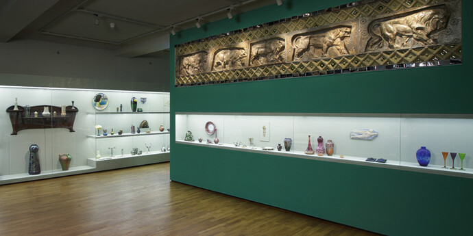 From Art Noveau to the Present Day, Exhibition view. Courtesy of Museum für Angewandte Kunst