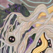 Emma Talbot, Everything is energy. Ancient spirits (detail), 2025. Courtesy of 21Art