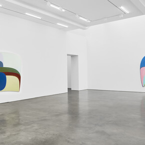 Joanna Pousette-Dart, Centering, exhibition view. Courtesy of Lisson Gallery