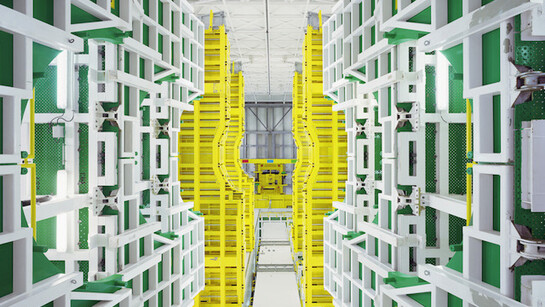 Edgar Martins, Mobile gantry for the Vega launcher, seen from underneath, CSG-Europe’s Spaceport, Kourou (French Guiana), 2013