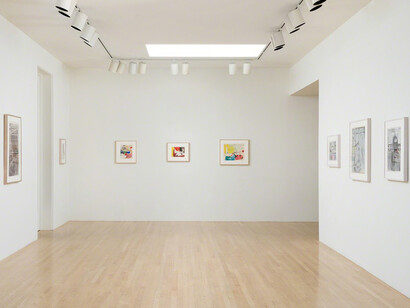 Richard Diebenkorn, Exhibition view. Courtesy of L.A. Louver