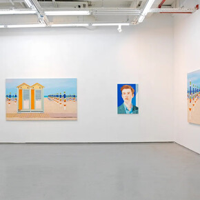 Özer Toraman, Silent dialogue, exhibition view. Courtesy of Pi Artworks