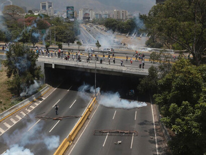 Desde ese día, las protestas han arreciado en Venezuela
