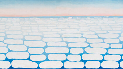 Georgia O'Keeffe, Sky Above Clouds IV (1965)