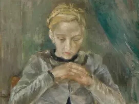 Aleksandra Beļcova, Mirdza (detail), 1934. Courtesy of Romans Suta and Aleksandra Beļcova Museum