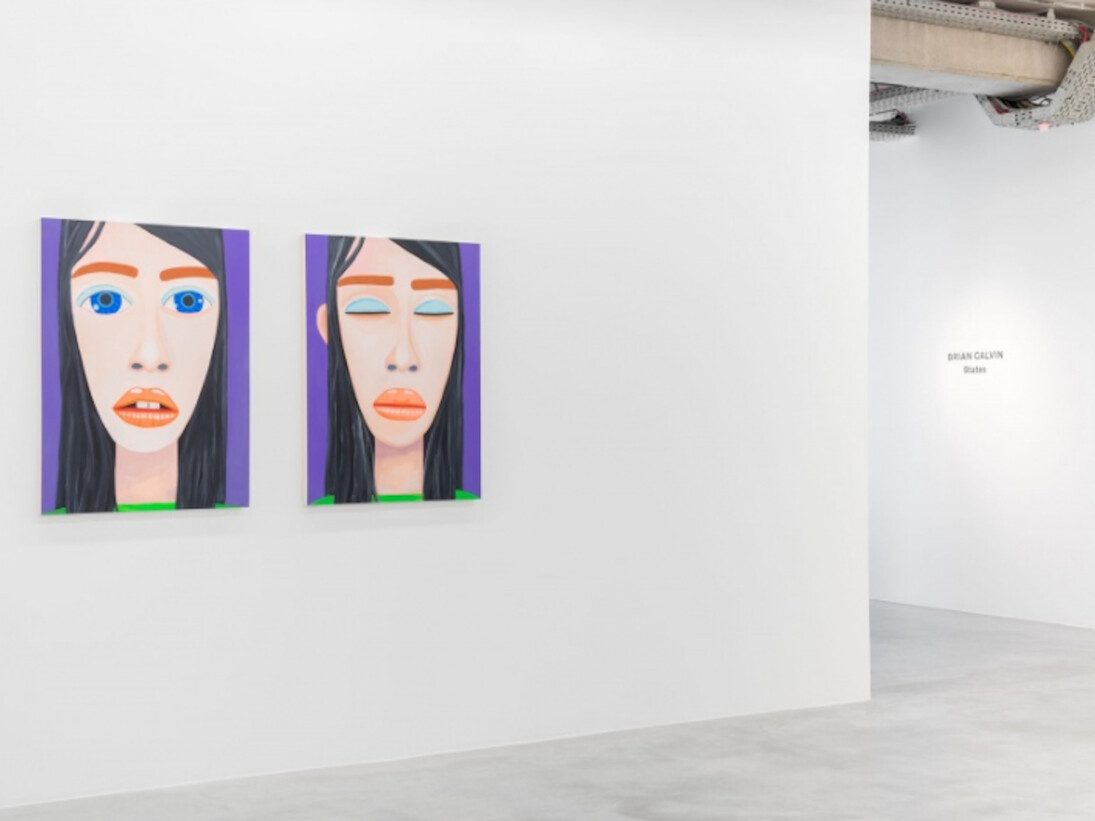 Brian Calvin. States, Exhibition view. Courtesy of Almine Rech