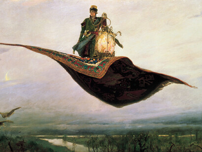 «Alfombra mágica» (1880), Viktor Vasnetsov