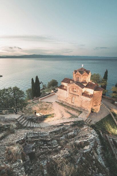 Church of St. John at Kaneo, Ohrid, North Macedonia