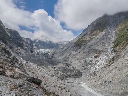 Ghiacciaio Hann nel sud-est della Groenlandia