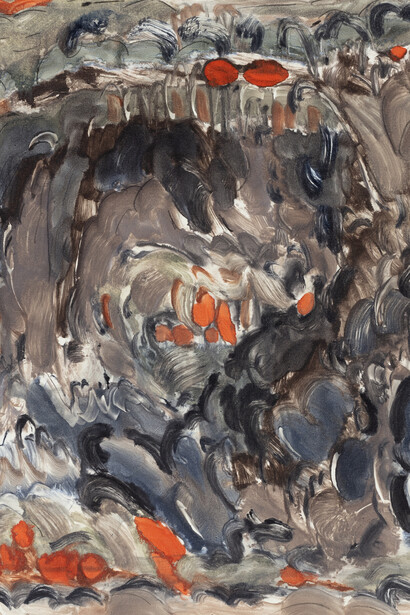 Pinter, 2026, A secret in the atmosphere I (detail), 2026. Courtesy of David Krut Arts