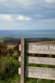 Scenic View at Beachy Head, South Downs, England