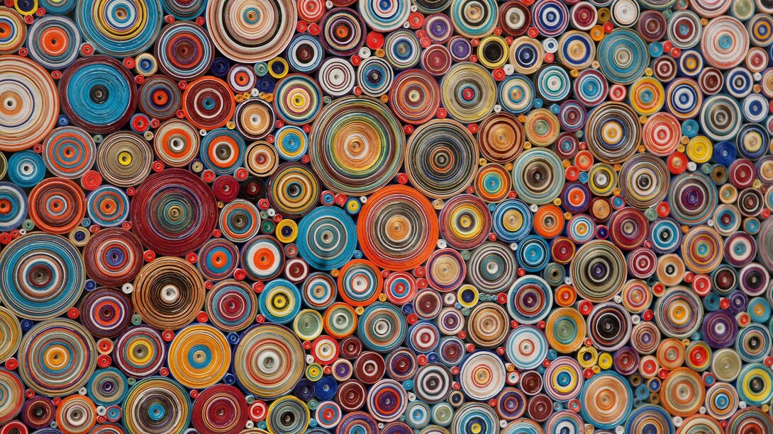 '22,500' Composition, Hadieh Shafie, 2011, USA. Museum no. ME.1-2012. © Victoria and Albert Museum, London