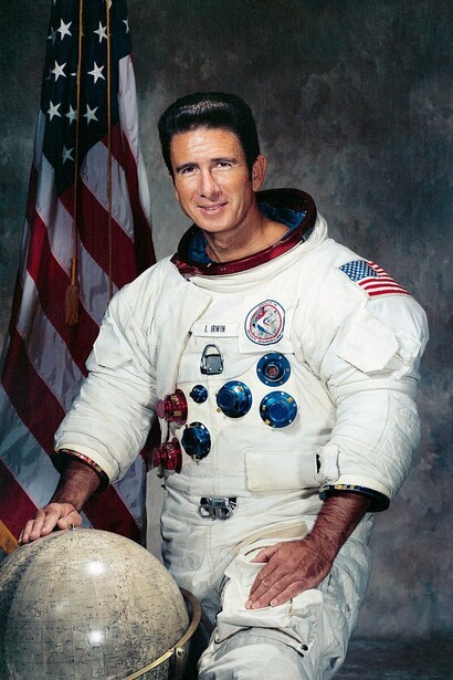 il Pilota del Modulo Lunare James Irwin