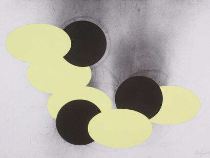 Nigel Hall, Drawing 1684, 2015. Courtesy of Annely Juda Fine Art