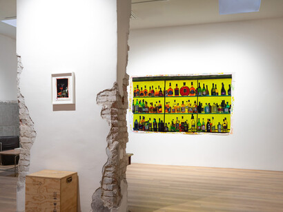 Giulia Messina, I could live without you, veduta della mostra. Cortesia di L.U.P.O.