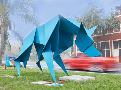 “Coyote, Stalking” (3/4 scale), The Chase Series. Photographer: Tio Von Hale