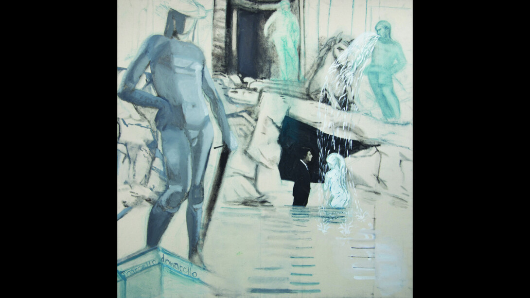 Showers with Heroes. Courtesy of Denise Bibro Fine Art