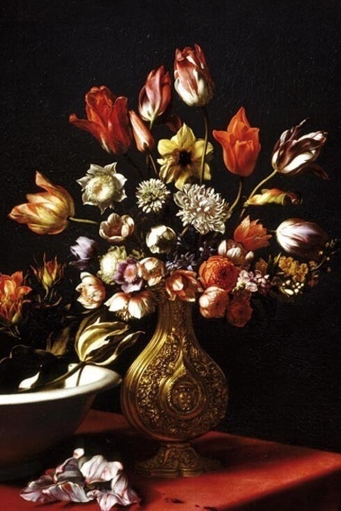 Carlo Dolci. Vaso di Fiori